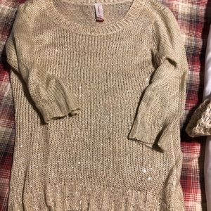 Sequin sweater